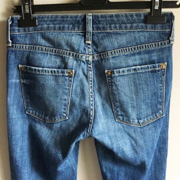 VINCE Medium Denim Wash Straight Leg Jeans - Picture 8 of 10